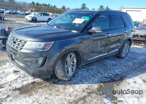 2016 Ford Explorer Limited z USA, uszkodzony, nr VIN 1FM5K8F81GGA59700